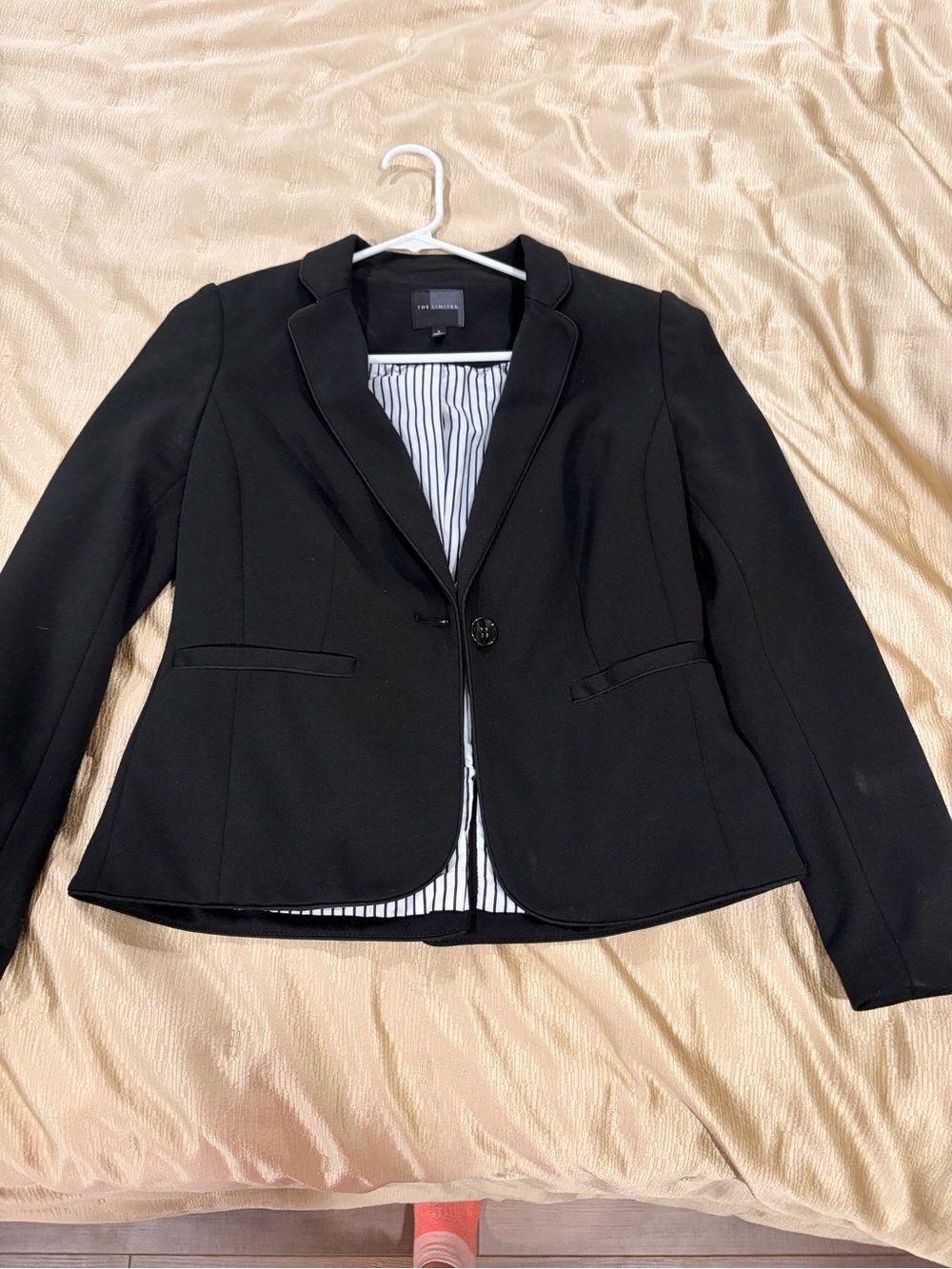 The Limited Black Women's Tailored Blazer - Single Button